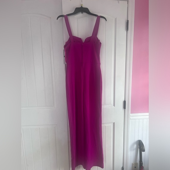 Crystal Sky Vibrant Pink Jumpsuit Size Medium NWT - Picture 3 of 4